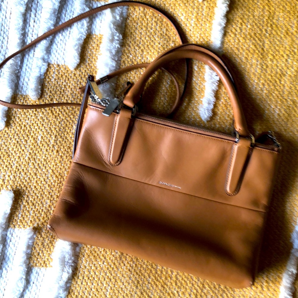 Tan COACH Bag!